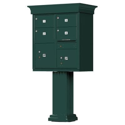 Decorative USPS Approved Outdoor Cluster Mailbox